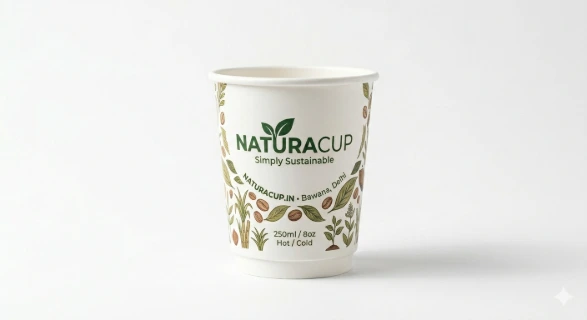 Premium Double Wall Custom Paper Cup – 250ml (5000 pcs)
